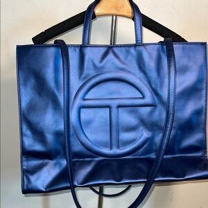 Telfar Large Shopping Bag | Cobalt